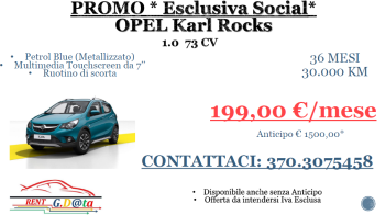 PROMO *WEB* OPEL KARL ROCKS 1.0 73cv