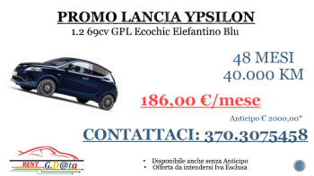 PROMO 20 LANCIA YPSILON 1.2 69 cv